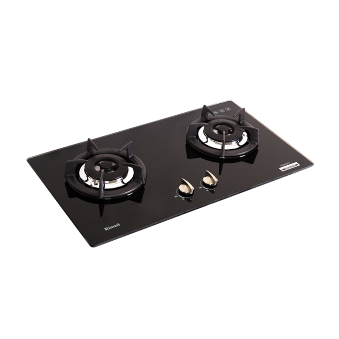 Rinnai Kompor Tanam 2 Tungku Grande - RB2GH BK